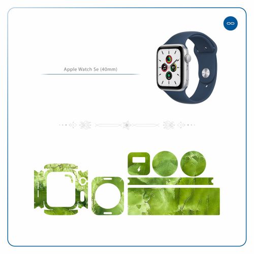 Apple_Watch Se (40mm)_Green_Crystal_Marble_2